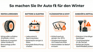 So machen Sie Ihr Auto fit für den Winter