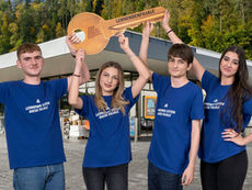 Bei ALDI übernehmen die Lernenden das Ruder in der Filiale Langenthal