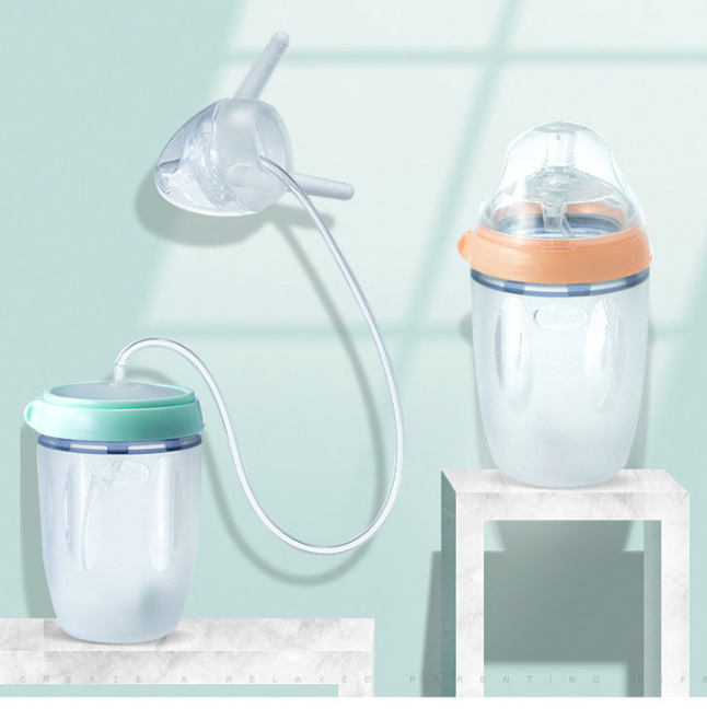 Thumbnail: Silicone Sippy Training Cup for Kids
