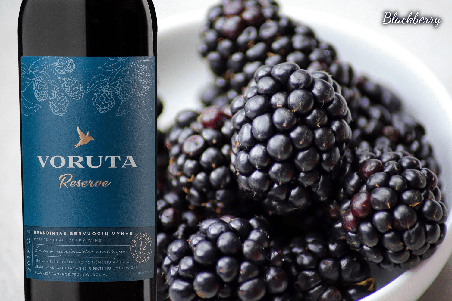 フルーツワイン ヴォルタ ブラックベリー レゼルヴ Svente 北欧リトアニア専門店