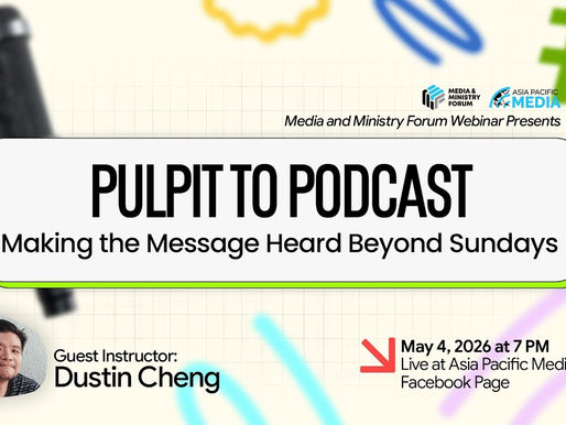 Pulpit to Podcast: Making the Message Heard Beyond Sundays | Media & Ministry Forum S03 E06