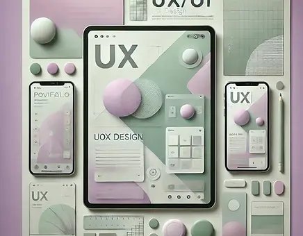 DALL·E 2024-11-08 19.20.46 - A UX_UI portfolio cover image for a creative and art-focused 