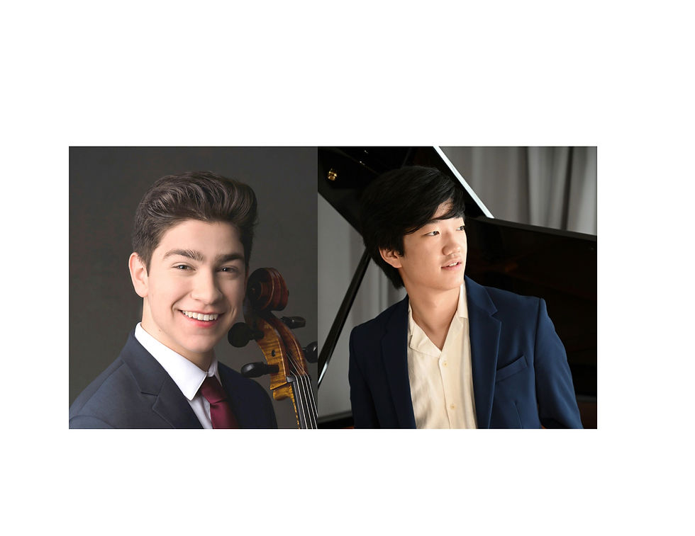 NEC - Community Performances and Partnership Concert with Cellist Eric Schindler & Pianist August Baik