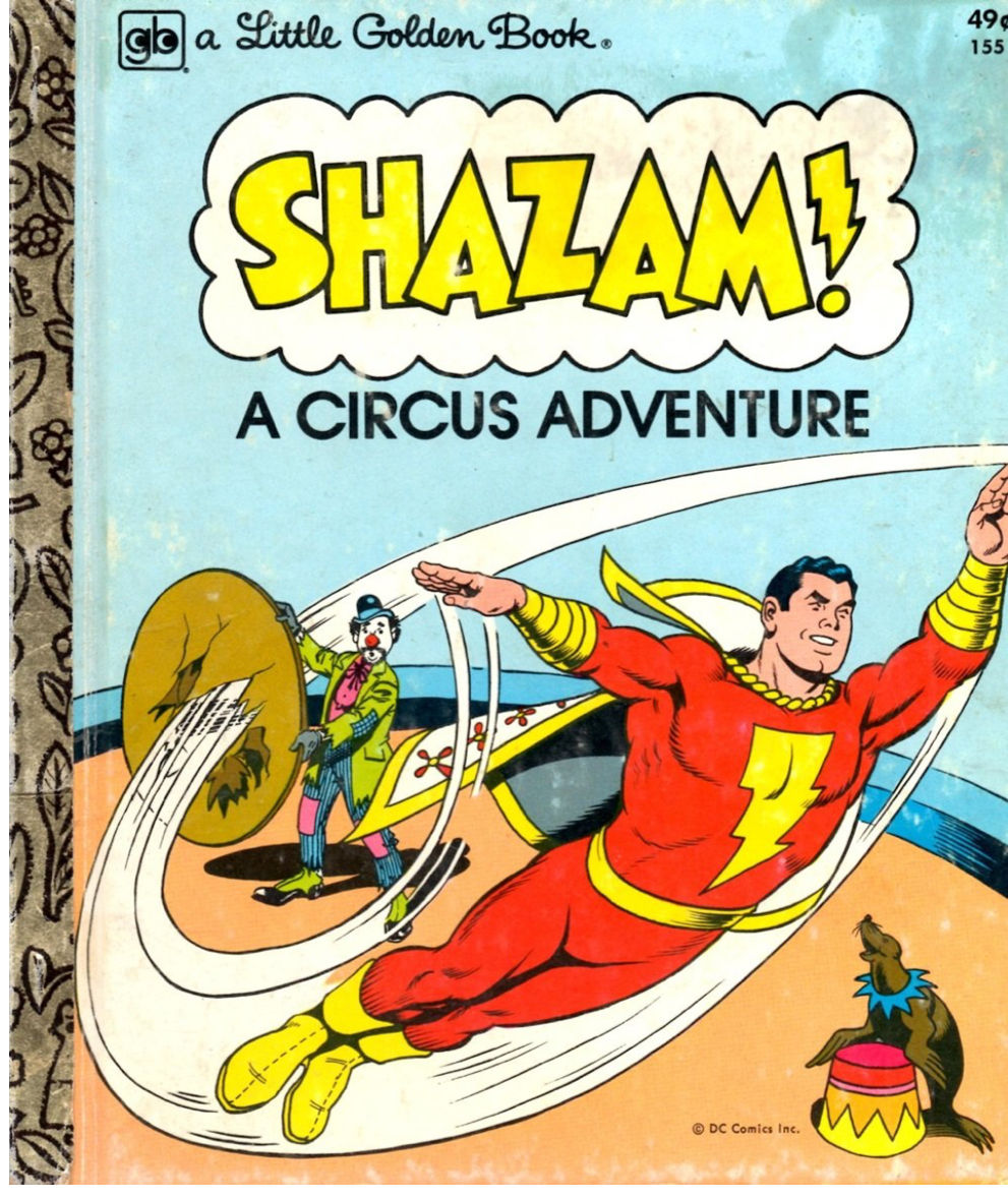 Little golden books Shazam! 1977