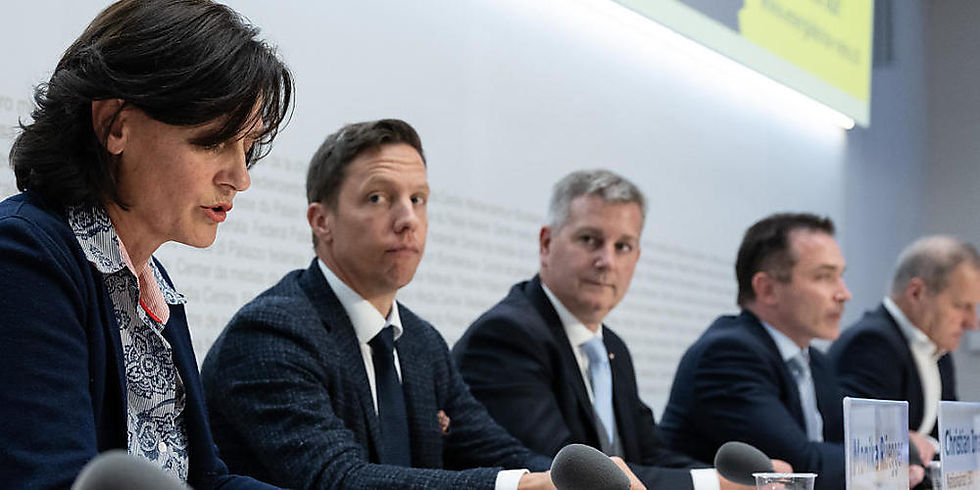 Pressekonferenz der SVP, 2023