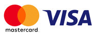 Formas de pago: Visa y MasterCard