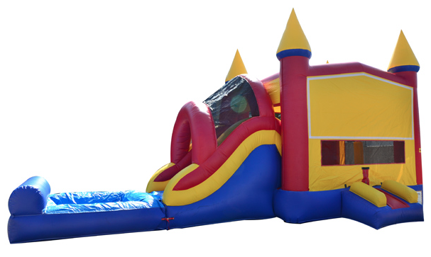 Combo Bounce with Waterslide