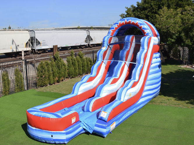 15' Flash Mega Slide
