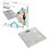 Thumbnail: Gymcline Body Analysis Scale w/ BMI Report & Daily Calorie Intake Guide, Silver