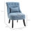 Thumbnail: Fabric Single Sofa Dining Chair Upholstered W/ Pillow Solid Wood Leg Living Room