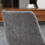 Thumbnail: Set Of 2 Microfibre Retro Tub Bar Stools w/ Metal Frame Footrest Home Seat Grey