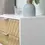 Thumbnail: Modern Bedside Table with 2 Drawers, Sofa Side Table for Bedroom, White and Oak