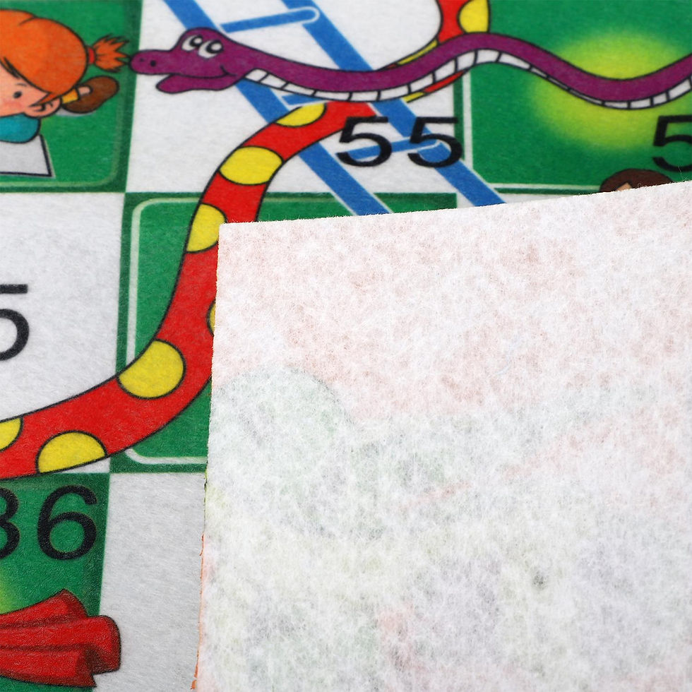 Thumbnail: SOKA Chess, Snakes & Ladder, Ludo Giant Board Game Set Playmat Travel Board Game