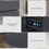 Thumbnail: HOMCOM Bedroom Chest of 5 Drawers, Gloss