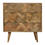 Thumbnail: Artisan Furniture Solid Mango Wood 3 Drawer Zig-Zag Patterned Patchwork Chest