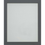 Thumbnail: Foil Wrapped MDF Picture Photo Frame Fitted with Perspex Plexiglass, Grey Frame
