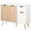Thumbnail: Storage Cabinet Sideboard with Drawer Bedroom, Living Room, Home Office
