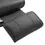 Thumbnail: Ergonomic Recliner Sofa Chair PU Leather Armchair Lounger with Footrest, Black