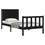 Thumbnail: Bed Frame with Headboard 3FT Single Solid Wood