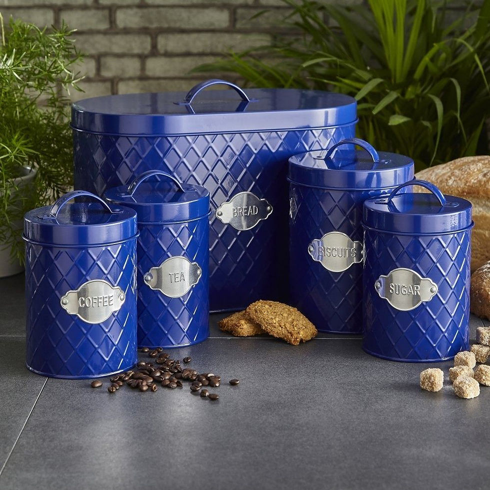 Thumbnail: 5 Piece Kitchen Canister Set