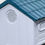 Thumbnail: Dog Kennel for Outside Plastic Dog House for XS Dogs, 64.5 x 57 x 66cm