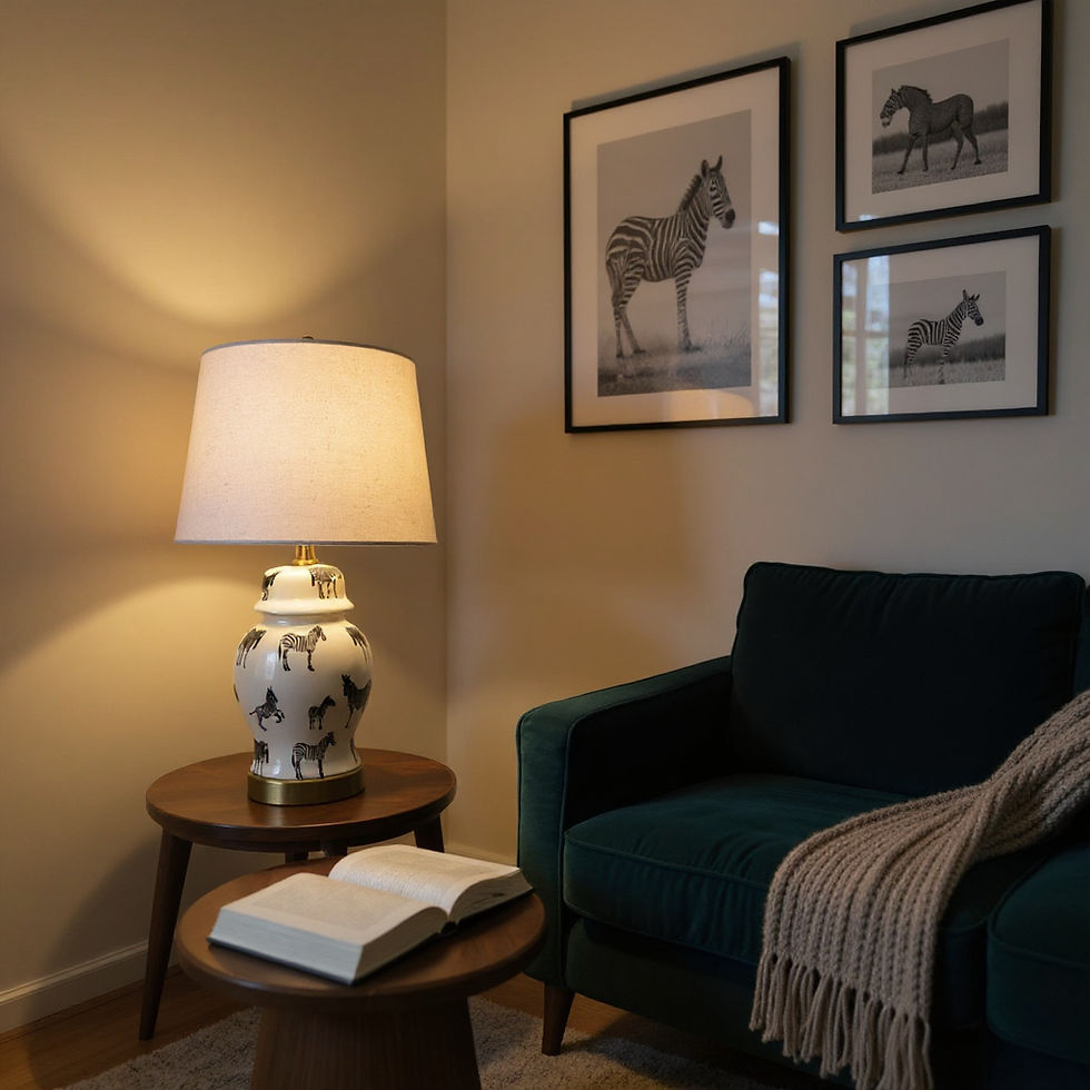 Thumbnail: LAMP AND SHADE