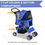 Thumbnail: Pet Stroller Cat Dog Jogger Puppy Pushchair Travel Cart Carrier Walk 4 Wheels