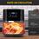 Thumbnail: Air Fryer 4.5L 1500W with Digital Display Rapid Air Circulation Timer HOMCOM