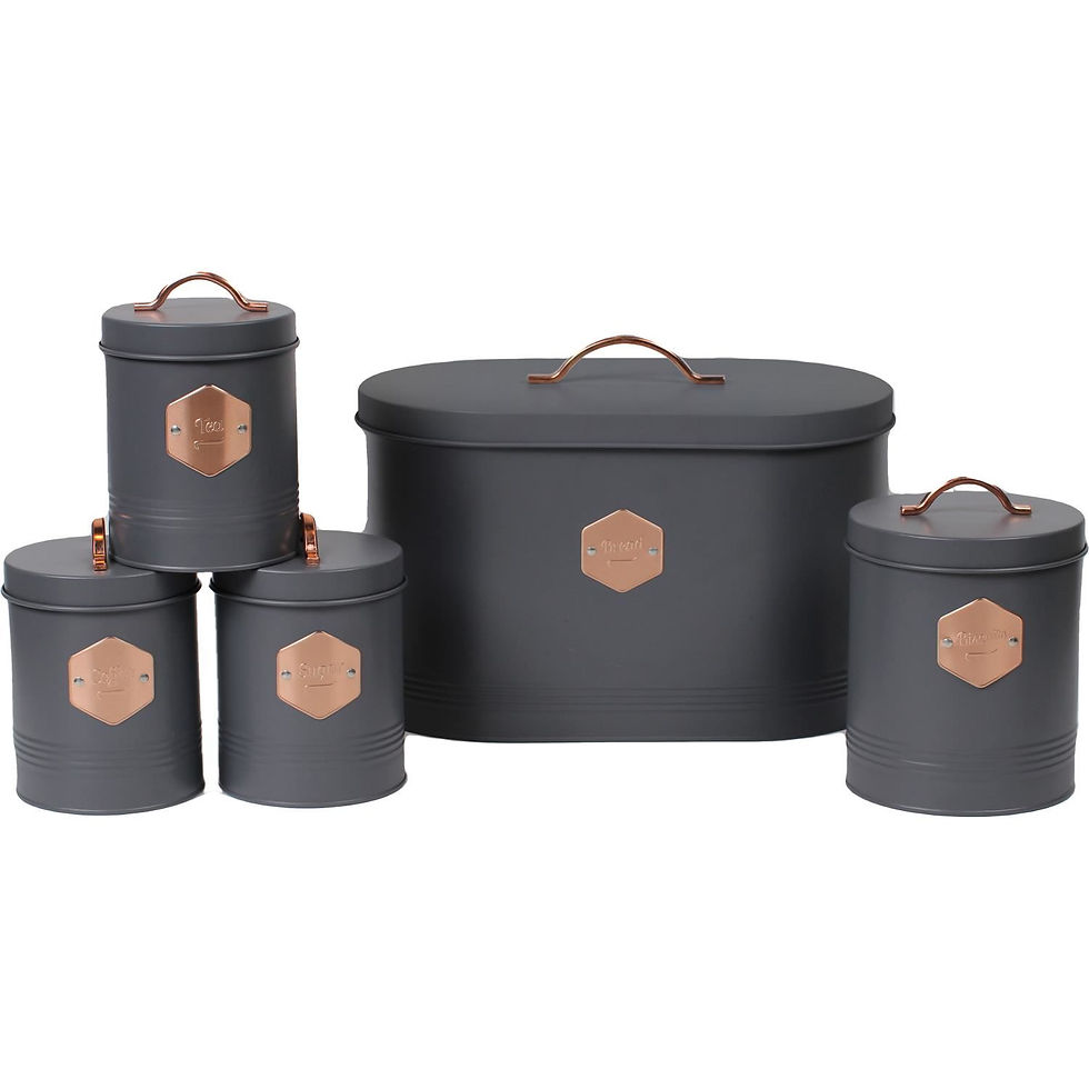 Thumbnail: 5 Piece Kitchen Canister Set