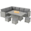 Thumbnail: Outdoor Fire Pit Table Set - 50,000 BTU Heat Output for Relaxation