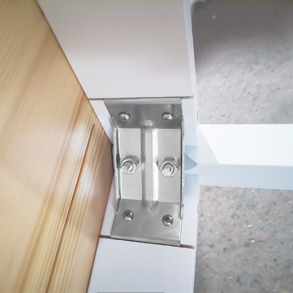 Thumbnail: HOMCOM Dining Table Farmhouse Kitchen Table w/ Wood Frame for Dining Room