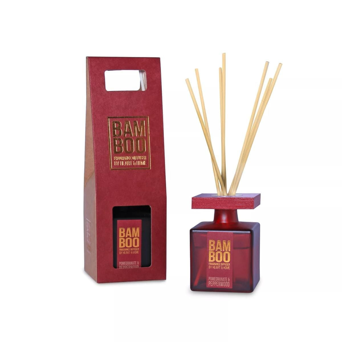 Pomegranate & Pepperwood Fragrance Diffuser -70ml - Up to 12 Weeks of Fragrance