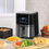 Thumbnail: Air Fryer 4.5L 1500W with Digital Display Rapid Air Circulation Timer HOMCOM