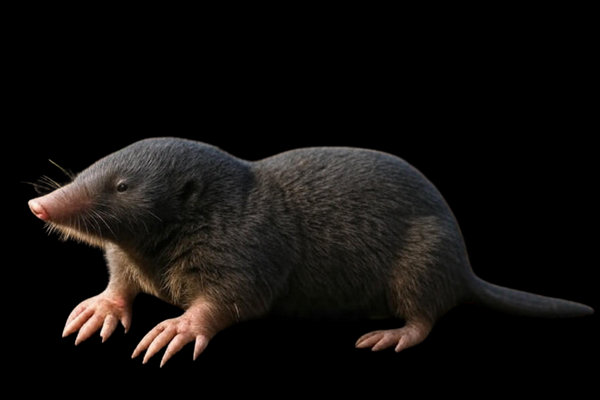 Roman Mole (Talpa romana) in the wild