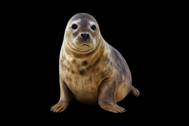 Harbor Seal (Phoca vitulina) — North Atlantic and North Pacific coasts; in the US abundant from Maine to New York and from Alaska to California