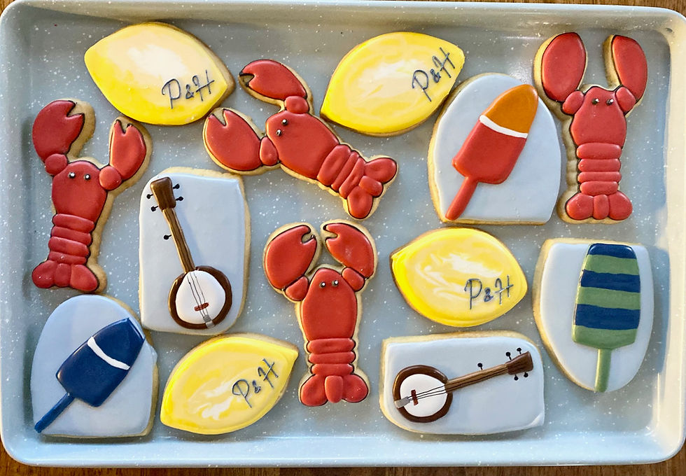 New England Lobster Themed Shower