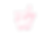 Hand-drawn pink pig sticker from D's French Toast