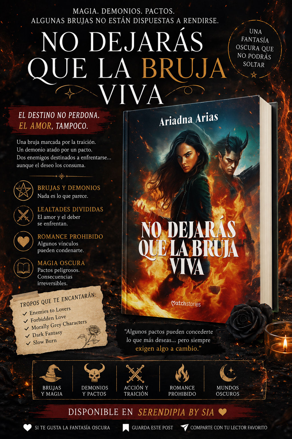 No Dejarás que la Bruja Viva by Ariadna Arias