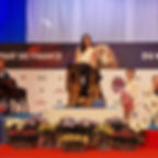 Long-haired German Shepherds at Championnat de France dog show