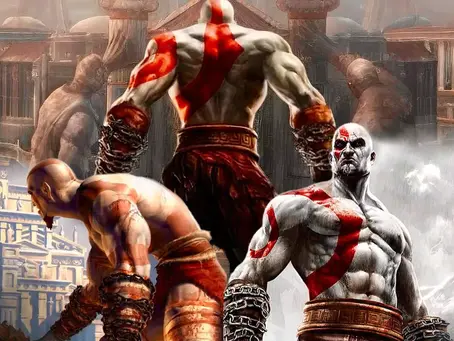 Young Kratos from God of war 1,2, and 3 games