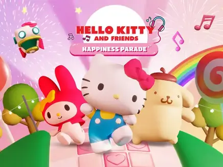 Hello Kitty and Friends Happiness Parade.