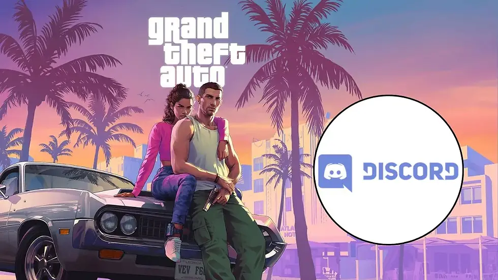 gta 6 and discord logo