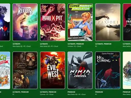 Collage of 10 video game covers coming to Xbox game pass in October 2025.