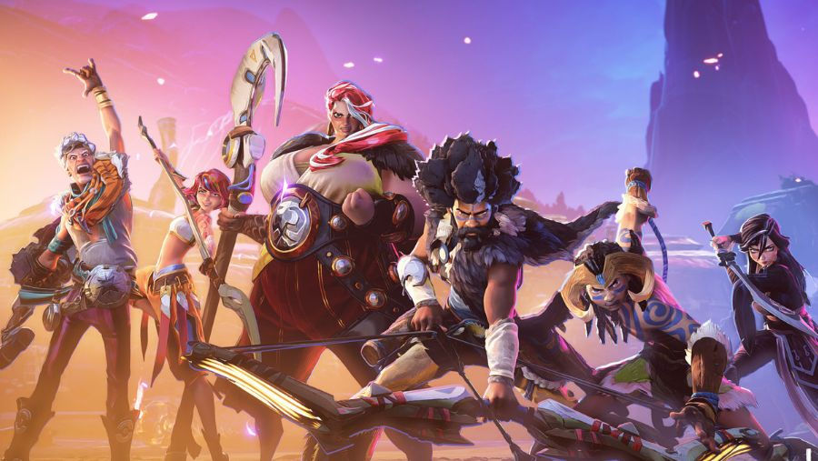Horizon Hunters Gathering poster and its characters.