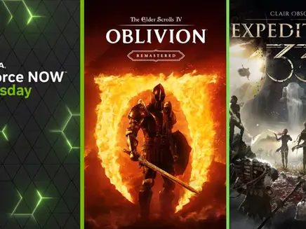 GeForce NOW games Oblivion and Expedition 33