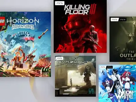 PS Plus December 2025 adds five games, including LEGO Horizon Adventures, Killing Floor 3, Outlast Trials, Synduality Echo of Ada, and Neon White.