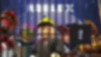 Characters in Roblox attire are behind bars with a keyhole. The background shows a planet, and "ROBLOX" text is above them.