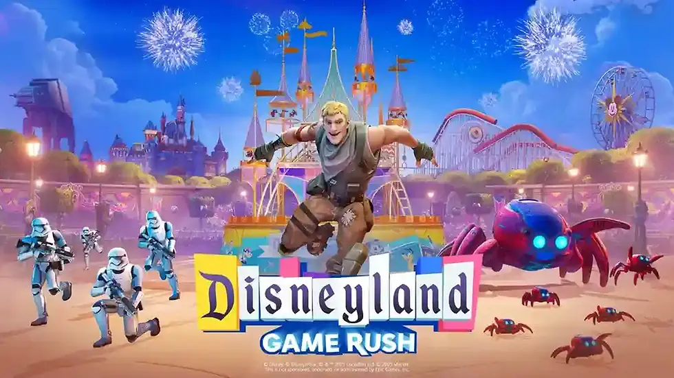 Disneyland Comes to Fortnite: Game Rush Event Details and Rewards.