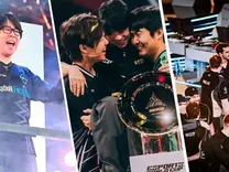 GO1, winner of Fatal Fury: City of the Wolves championship, VK Gaming winner in Apex Legends ALGS Midseason Playoffs, and Team Heretics the winner of the VALORANT trophy at EWC 2025.