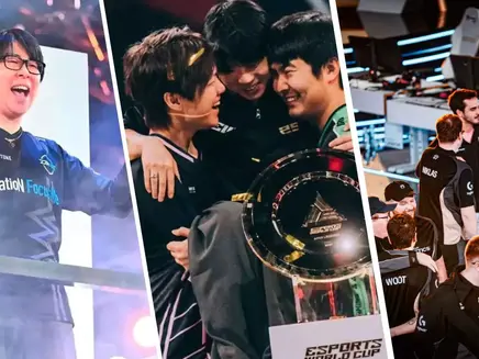 GO1, winner of Fatal Fury: City of the Wolves championship, VK Gaming winner in Apex Legends ALGS Midseason Playoffs, and Team Heretics the winner of the VALORANT trophy at EWC 2025.